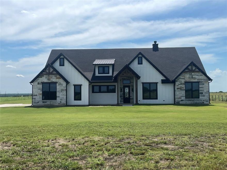 Welcome to the country lifestyle in the beautiful custom-built home.  Just minutes from downtown historic Waxahachie and a short drive to Dallas.