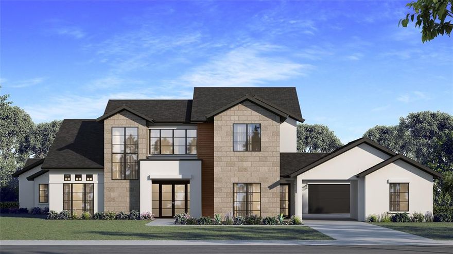 Welcome to the epitome of luxury living, crafted by Cambium Custom Homes. This stunning new construction home boasts a modern aesthetic with an open floor plan that seamlessly merges living spaces inside & out. The kitchen is a culinary haven with Monogram appliances, offering a blend of style & functionality. Indulge in the spa-like serenity of the master bath, featuring a unique shower room. Outdoor enthusiasts will relish the expansive patio space, enhanced by patio screens that provide comfortable outdoor living. Experience culinary excellence in the prep kitchen, equipped with a second fridge, sink, & dishwasher, complemented by a built-in Miele coffee maker for morning indulgences. Entertain with ease as you uncork a bottle from the large capacity wine room. Immerse yourself in the perfect blend of modern design, high-end finishes & thoughtful amenities. Your dream home awaits, where every detail has been meticulously curated for the discerning homeowner. Ready by Summer 2024