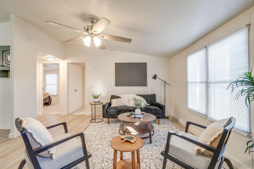 Enjoy the charm of farm-style living on a full acre, while staying just minutes from shopping and restaurants. This home features an open floor plan that’s perfect for everyday living and entertaining. The kitchen shines with new countertops, fresh paint, and updated lighting, creating a bright and welcoming space. Brand new HVAC system will be installed and has new water heater. The private primary suite is thoughtfully separated from the additional bedrooms and offers a spacious bathroom and walk-in closet. Relax outdoors on the brand-new front and back porches, and take advantage of fencing for pets and shed in the back. Plenty of room for parking or gardening! . Peaceful country vibes with modern convenience make this one a must-see. Lillian elementary.