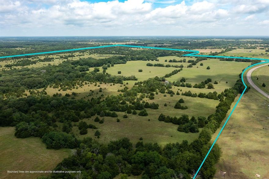Wide Open Land - Ideal for Ranching, Development, or 1031 Exchange This expansive, cattle-fenced property offers privacy, natural beauty, and endless potential just an hour from downtown Dallas. Multiple homesite options are scattered across the landscape, ideal for your dream ranch or future development. A seasonal creek winds through the land, bordered by towering hardwoods that provide shade and character. Three ponds support livestock or recreation, and native wildlife roam freely. Whether you're building, investing, or planning a 1031 exchange, this versatile acreage is ready for your next chapter.