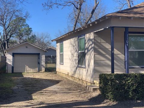 A home in Cleburne