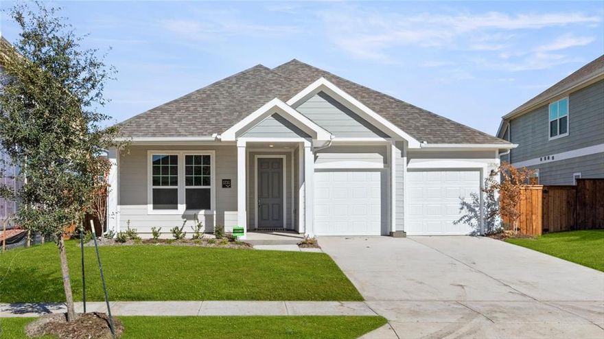 MLS# 20345425 - Built by HistoryMaker Homes - Ready Now! ~ Located in the highly sought after master planned community of Waterscape. This home features a beautiful and unique exterior style including a large covered front porch. The open floor plan wastes no space. With modern interior design features such as wood plank tile flooring in entry, extended entry, family room, kitchen and breakfast nook, 42-inch gray cabinets with crown in the kitchen, granite countertops, hexagon tile backsplash, and stainless-steel gas appliances. The primary bath is equipped with an oversized 60-inch shower and two sinks. This home has classic character with all the efficiency and features of new construction. 5.99% interest 30-year fixed for a limited time (conditions apply)!!