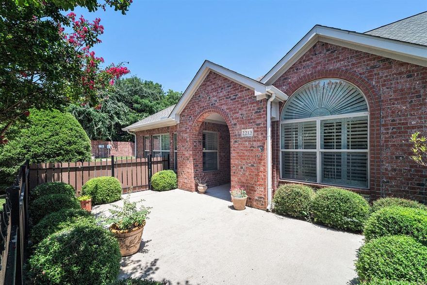 Recently added Concession of $2000 to replace flooring in primary bedroom.  Look no further, this is the one!  River Bend Villas Single-Story Condo! Enjoy living in this garden style home with maintenance free yard, a private outdoor living space, attached 2 car garage, gated community with clubhouse, community swimming pool and fitness center. This spacious condo comes with 2-bed, 2 full baths, separate office with French doors for privacy. The Sunroom has lots of windows and can be used for a second living room. Lots of cabinets space in the kitchen, granite countertops, ceramic tile backsplash, breakfast bar, coffee bar, black electric range, microwave and dishwasher.  You will find crown molding, Plantation shutters and ceiling fans throughout. Dual sinks in primary bathroom along with walk-in shower and walk-in closet.  Jetted bathtub in hall bathroom to relax at the end of the day.