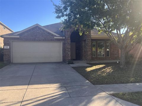 A home in Aubrey