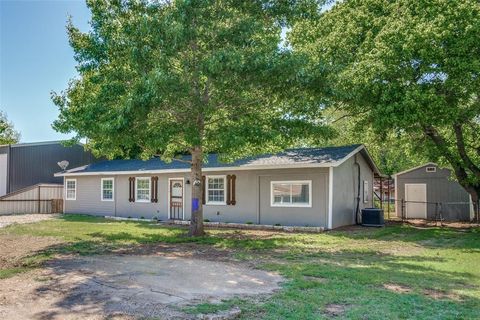 A home in Weatherford