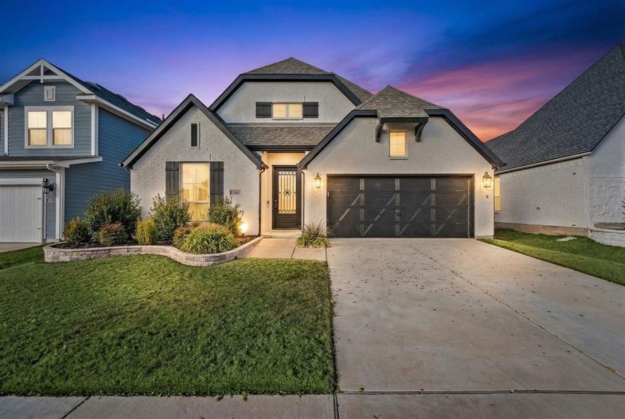 This beautifully maintained 4-bed, 3-bath home offers both comfort and convenience in one of the most desirable communities in the area. An extended entry leads into the open kitchen, dining area, and family room. The kitchen offers a corner walk-in pantry, abundant counter space, and a large island. The dining area flows seamlessly into the family room, creating an ideal layout for everyday living and entertaining. The oversized primary suite features a spacious bathroom with dual vanities, a large jetted tub, a separate shower, and two generous walk-in closets. Living in Pecan Square includes access to high-speed internet, a fitness center, multiple pools, coworking spaces, playgrounds, a dog park, and a full calendar of community events. The location also provides convenient access to Alliance, Roanoke, Denton, and Southlake.