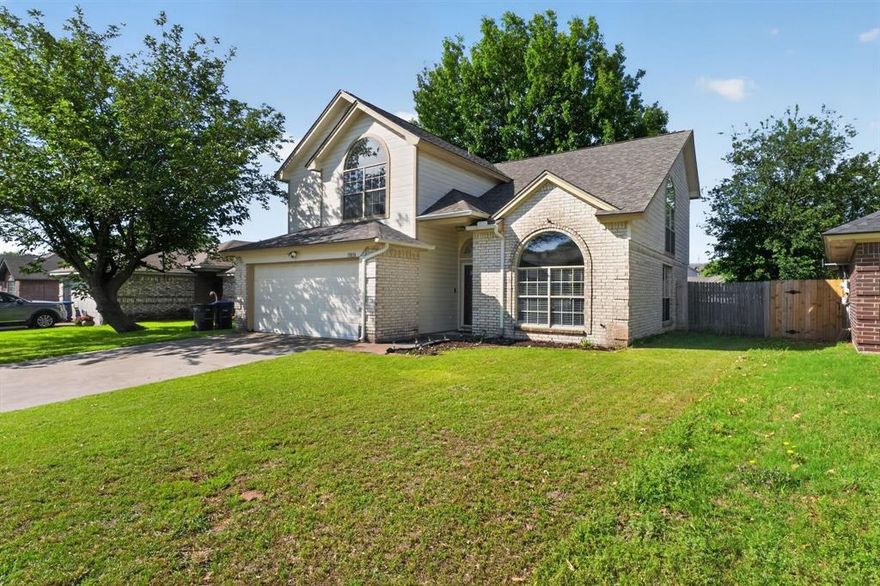 Looking for a reliable older home with a makeover? Look no further. While some homes still need work, this beauty definitely understood the assignment. Featuring a beautiful facelift, stylish upgrades, refreshed spaces, and plenty of charm — this home is turning heads for all the right reasons. Roof is only 2 YEARS OLD!! LIFETIME FOUNDATION WARRANTY HVAC replaced 2017 BRAND NEW CARPET & Flooring Porcelain Tile in Bathrooms SMART HOME BRAND NEW ARCH WINDOWS QUARTZ COUNTERTOPS FRESH PAINT Resurfaced SPA TUB FHA ELIGIBLE This home is perfect for growing households or anyone looking for comfort, style, and functional space. Tired of sharing bathrooms or simply like having options? This home features not 1, not 2, but 3 bathrooms — including one conveniently located downstairs. Don’t miss this beautifully updated home located in one of the most welcoming and quiet neighborhoods in the Chapel Creek area.