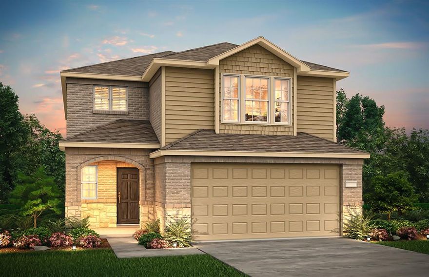 NEW CONSTRUCTION: Arbordale by Centex in Forney. Two-story Lincoln plan - Elevation Q.  Available for Sept - Oct 2023 move-in. 3BR, 3BA + LVP flooring + Tray ceiling in owner's suite + Smart Home wiring + Window coverings thoughout - 2,029 sq. ft. Spacious home perfect for large families, or entertaining guests.