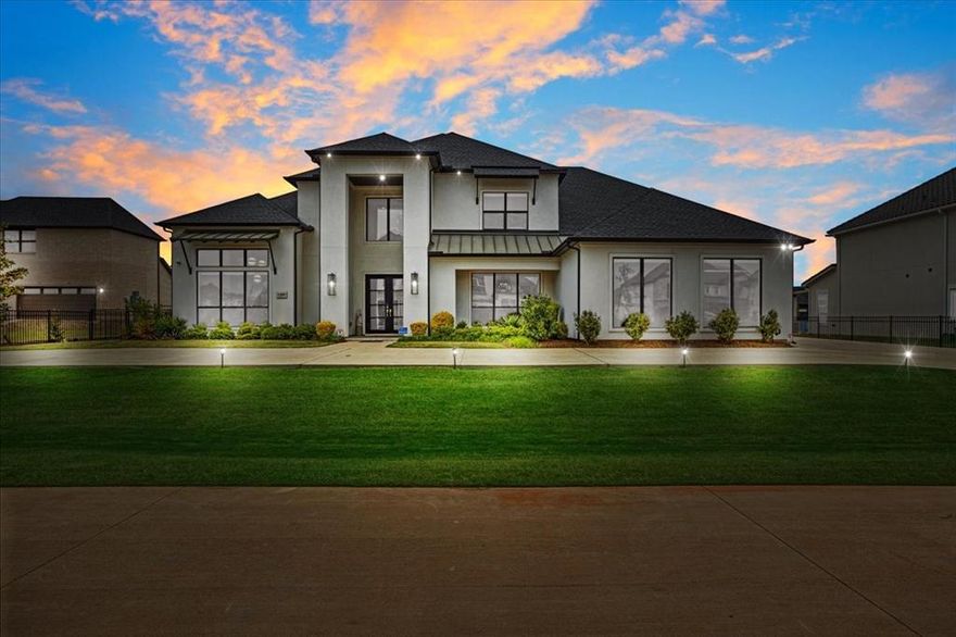 Do not miss a great opportunity to own this exquisite Toll Brothers home, built on over 50 years of award-winning craftsmanship and ideally situated in the highly sought-after Town Lakes community.

This exceptional two-story residence seamlessly blends modern transitional design with refined elegance, offering 4 spacious bedrooms, 4.5 bathrooms, expansive living areas, a game room, dedicated fitness room, a private office with custom built-in cabinetry-book shelves, an additional office nook, a 3-car garage with custom cabinetry designed for both style and functionality.
Upon entry, you are welcomed by a grand foyer highlighted by a dramatic double staircase, setting the tone for the upscale design carried throughout the home. At the heart of the residence lies a chef-inspired kitchen, beautifully appointed with an oversized waterfall island, abundant custom cabinetry, and generous prep space perfect for both everyday living and entertaining.

Thoughtfully curated details can be found throughout, including exposed cedar beams, designer lighting, electric shades, rich hardwood flooring, and an abundance of natural light. The inviting living area is anchored by a sleek linear gas fireplace, creating a warm yet refined atmosphere.
Each bedroom is designed with comfort and privacy in mind, complete with en-suite bathrooms and spacious walk-in closets.

This is more than a home—it’s a statement of refined living. Schedule your private showing today and experience it for yourself.