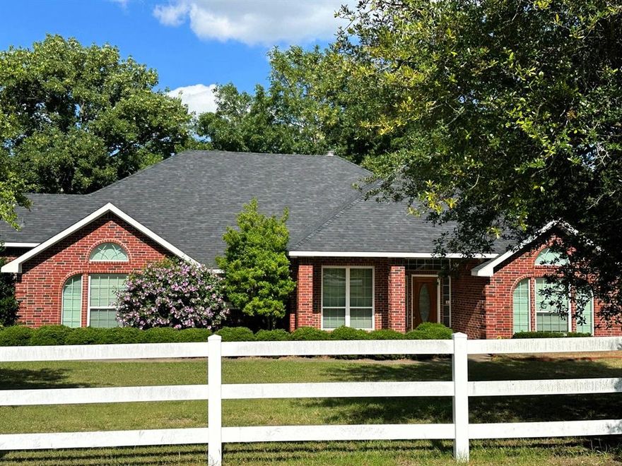 This property is 2 lots. Home for family or inlaw can be built on other lot if desired. 3+acre total with nature trails minutes to Anna and Melissa. Perfect for older kids or inlaw with 3 bedrooms and 2 baths on other side of home from the main bedroom, 4 bedroom total.  Come unwind outside the city limits of Anna. Sit on the back deck or walk the nature trails through your 3+ acres of woods and green belts of wild native flowers. 2600+sqft home 4bed-3bath-3cargarage plus insulated metal shop with it's own split ac and heat to keep you comfy for your hobbies, plus another smaller wood shop for storage.  Home is open and spacious for relaxing and perfect for entertaining. This home and property boast with owner pride. Wood floors and a floor to ceiling stone fire place accent the main living area with a view to the large porch and deck overlooking the secluded woods. Granite counter tops and crown molding accent most of the home. Main suite is highlighted by a grand bathroom with a closet that wraps around the tub with an entrance on each side. Roof shingles are class 4 for added protection against hail storms. This is your chance to own the perfect slice of Texas.