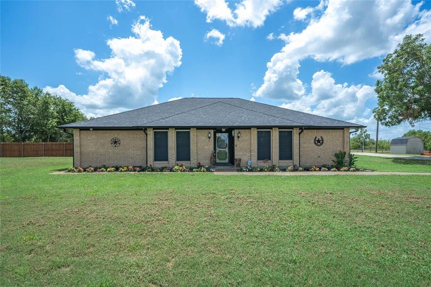 PRICE REDUCED!! BELOW MARKET VALUE! OWNER SAYS GET THIS PROPERTY SOLD!! AMAZING TWO self contained homes on this 5.6+ acre gated homesite.  Homes and a huge 1800sf metal shop with 3 overhead doors.  Each home has 3 bedrooms and 2 baths with the original home having an extra half bath, sunroom and gameroom.  Information from tax assessor includes both homes.  This home has excellent access to HWY 175, I-20 and Hwy 80.  Multiple routes if you are commuting to Dallas.  Shopping, restaurants and fast food is also close by at the CrossRoads at Terrell.  
1) Original home has game room along with a sunroom before you get out to the outside porch and the Salt water diving pool and spa.  Pool area is separately fenced with wrought iron for safety and entire backyard is wood privacy fenced.  Inside the original home has been completely remodeled and is move in ready.  Fireplace is a freestanding stove on a brick platform in the living room. Laundry room sits between the master bedroom and the secondary bedrooms for easy access.  Formal dining room is off the Kitchen for privacy, and the breakfast room is on the other end of the kitchen for the open concept in living, kitchen and breakfast.  Lots of storage in this home. This home has been well cared for and updated over the years since the owners have purchased it.  This home is approximately 2720 FT.   
2) Second home is a Barndominium built in 2022 and with an open floor plan in living, kitchen and dining areas.  Large separate utility room.  The master bedroom is large and the master bath shower is huge with 2 entrances, 2 spray heads and tiled floor to ceiling.  The secondary bedrooms are spacious and the second bath has a fantastic tiled shower.  All Closets are walk in.  
Call for your private tour of this oasis before it's gone.