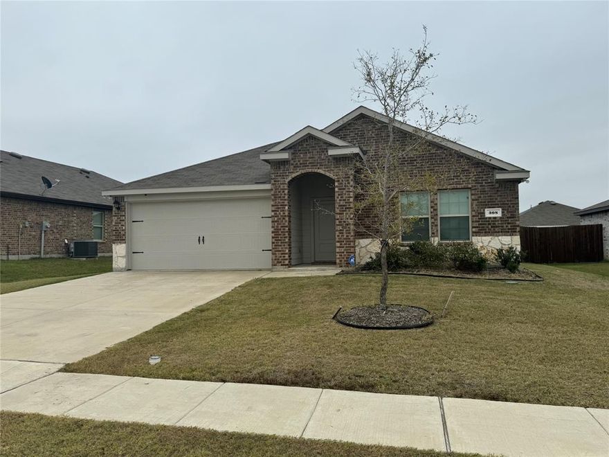 Welcome to 308 Wagon Wheel Drive, Josephine, TX – a move-in-ready gem. This 4-bedroom, 2-bath home is supplemented with an energy saving solar system that will cut your electric utilities to a minimum.  

Step into a beautifully crafted open floor plan where warm, elegant laminate flooring is complemented by tasteful decorative wood trim, adding a touch of sophistication throughout the main areas. The kitchen is truly the heart of this home, boasting stunning quartz countertops, an island with bar seating, stainless steel appliances, and a spacious walk-in pantry. It flows seamlessly into a spacious living room and dining area, making it the ideal setup for gatherings.

The primary suite serves as a private sanctuary, featuring a luxurious ensuite with a walk-in shower and an expansive walk-in closet, providing ample room to relax and unwind. The three additional bedrooms are generously sized, sharing a well-appointed bath. 

Residents will also enjoy the perks of living in a vibrant community with excellent amenities, including an elementary school, a community pool, parks, and scenic walking trails just steps away. The home For added convenience, the landlord is leaving a washer, dryer, and refrigerator, so you can settle in without missing a beat.