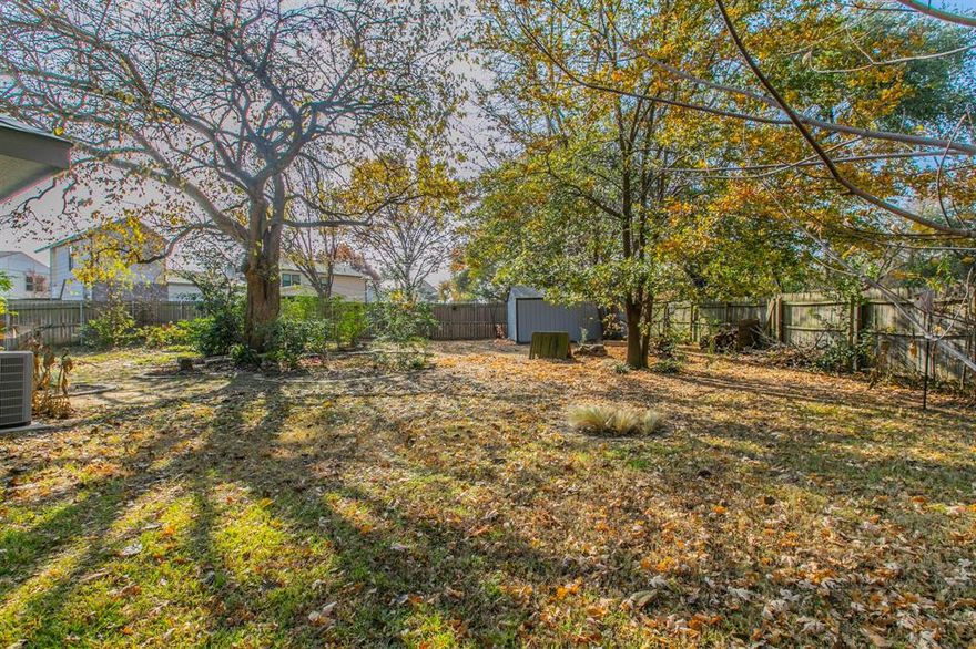 Tucked away on a quiet cul de sac, this well maintained single story home sits on a rare quarter acre lot and offers a peaceful setting with room to breathe. Fresh interior paint and an updated oven add a clean, refreshed feel, while wood details including crown molding and chair rail bring timeless character throughout the home. The functional floor plan offers ample closet space and comfortable living areas, along with the added convenience of a working central vacuum system. A roof replacement completed in 2024 provides added peace of mind. Step outside to a spacious backyard filled with mature trees and established flower beds, creating a private, natural retreat. Refrigerator, washer, and dryer will convey.