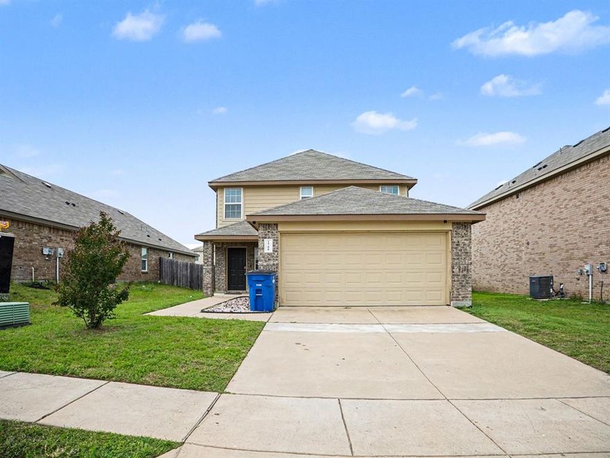 Welcome to this beautiful 4-bedroom, 2.5-bath home nestled in a highly desirable neighborhood in Ennis—just 30 minutes from Dallas. Designed with families in mind, this home offers a spacious and functional floor plan that provides both comfort and flexibility.

The primary suite is conveniently located downstairs, creating a private retreat separate from the rest of the home. Upstairs, you’ll find three additional bedrooms, a full bath, and a versatile second living area—perfect for a game room, media space, or kids’ hangout.

The layout flows seamlessly, offering an inviting atmosphere for both everyday living and entertaining. Step outside to enjoy the extra-large, fully fenced backyard—ideal for gatherings, pets, or simply relaxing in your own outdoor space.

With its thoughtful design, generous space, and prime location, this home is a perfect fit for growing families or anyone looking for room to spread out in a welcoming community.