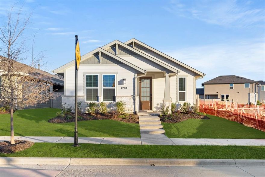 MLS#  21115817- Built by Tri Pointe Homes - Ready Now! ~ The Chaise offers 1,617 square feet of thoughtfully designed living with 3 bedrooms, 2 baths, and a luxury kitchen that anchors the heart of the home. 8' interior doors and a painted brick exterior add elevated curb appeal, while the multi-slider door opens to covered outdoor living complete with a gas stub for easy grilling. With a 2-car garage and a relaxing primary bath with soaking tub, this home blends comfort, style, and everyday ease. What you'll love about this plan: Open concept home design Covered outdoor living Luxury Kitchen 2 Bay Garage Living Smart features.