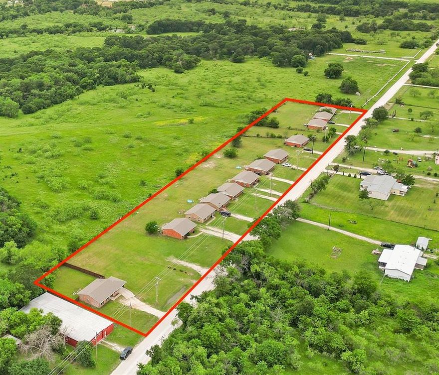 Nestled in the peaceful countryside of Navarro County, this 12-home portfolio is located off of County Road 2004, just outside the city limits. The area offers a rural atmosphere with the convenience of being less than 10 minutes from downtown Corsicana and easy access to I-45, connecting directly to Dallas, Houston, and beyond. Positioned in a growing residential corridor, the portfolio benefits from increasing investor interest and high local demand for quality rental housing. Each home in the portfolio has been fully renovated in 2024 and features 3 bedrooms, 1 bathroom, and 1,200 sq ft of living space on approximately a quarter acre lots. All homes are currently leased, generating immediate cash flow and providing strong long-term rental potential. This is a rare opportunity for investors seeking dependable income, asset appreciation, and the advantages of owning a residential portfolio in a thriving market.
