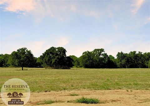 Lot 21 Colt. Road Springtown TX 76082