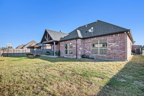 A home in Cleburne