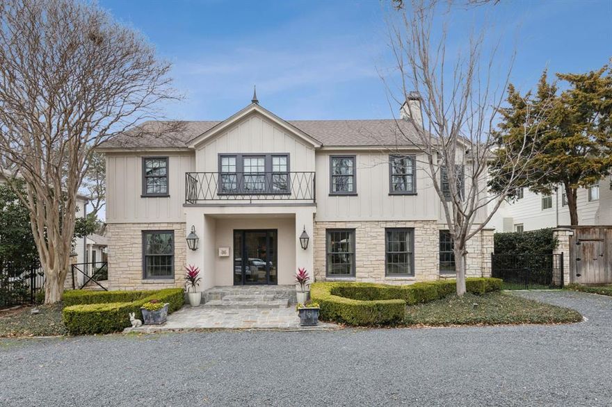 Charming Greenway Crest Home with Spacious Backyard and Guest Quarters
Nestled in the coveted Greenway Crest neighborhood, this beautiful home blends timeless character with modern convenience. Thoughtfully designed with multiple living areas, three bedroom suites + quarters, a dedicated home office, and an expansive backyard, this property is ideal for those seeking both comfort and style.
Step inside to discover rich hardwood floors, elegant moldings, and abundant natural light throughout. The kitchen features stainless appliances, custom cabinetry, and a spacious island, seamlessly flowing into the inviting family room perfect for entertaining. The formal living and dining areas provide additional spaces for gatherings.
Upstairs, the primary suite is a true retreat, with bath and generous closet space. Secondary bedrooms are well-sized with ample storage. The wonderfully designed third floor has a third bedroom suite and spacious playroom.
A standout feature of this home is the private guest quarters + separate office over the garage, complete with a full bath, ideal for visitors, a nanny, or a home studio.
The backyard is a rare find, offering plenty of space for outdoor living, play, and relaxation. Located minutes from Inwood Village, Highland Park, and some of Dallas’ best dining and shopping, this home is an exceptional opportunity to enjoy one of the city’s most desirable neighborhoods. Don’t miss your chance to experience the perfect blend of character, updates, and versatility in Greenway Crest!