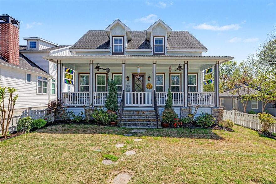 If you’ve been watching this one from the sidelines, now is your moment. Back on the market with new motivation, this is a rare second chance to secure a premier property in the heart of the McKinney Historic District. While the home carries the timeless soul of its surroundings, this 2015 British-inspired build offers a best of both worlds lifestyle: historic charm without the historic maintenance. Just steps from the vibrant Downtown McKinney Square, the curb appeal is immediate—from the classic white picket fence to the sprawling, inviting front porch.

Inside, the home features 3 bedrooms, 2.5 bathrooms, and a stylish living area complete with a custom-built bar—ideal for hosting and gathering. Upstairs, a spacious game room offers incredible versatility, enhanced by six generous closets and custom wood built-ins. The enclosed back living space provides year-round enjoyment with triple-paned roll-out windows, tile flooring, and its own mini-split system. Plantation shutters elevate the home's aesthetic. Above the detached garage, an additional 484 sq. ft. of climate-controlled bonus space—currently functioning as a gym—offers endless possibilities for a studio, office, or guest suite.. 

Filled with thoughtful upgrades, flexible spaces, and undeniable curb appeal, this is a truly special home in one of McKinney's most sought-after historic areas. Don’t let this second chance pass you by—the sellers are ready and the opportunity is yours!