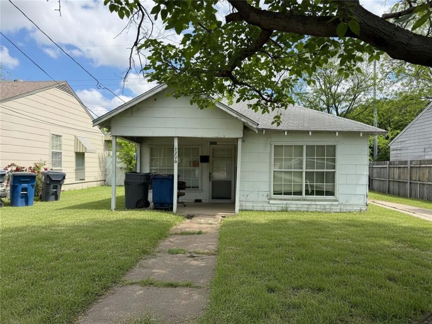 Investor Special with Income Potential in Prime Dallas Location!
Unlock the potential of this unique property located in a centrally positioned Dallas neighborhood. This is a cash or hard money opportunity ideal for investors, builders, or buyers looking for their next full renovation project.
The main home features a 2-bedroom, 1-bath layout, ready for a complete transformation. While the interior is not currently livable and requires a full remodel, the property offers a solid foundation to create something truly special.
Adding to the value is a detached ~400 sqft 1-bedroom, 1-bath apartment, already equipped with plumbing and electrical—perfect for future rental income, guest quarters, or a private office space once renovated.
A recently updated electrical panel is already in place, helping jumpstart your renovation plans.
Situated in a central Dallas location with convenient access to major highways, shopping, and dining, this property offers strong upside for those with vision.
Endless potential for the right buyer—bring your contractor and your imagination!