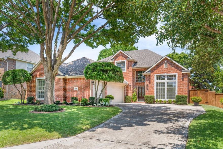 Opportunity, character, and golf course views in Stonebridge Ranch. If you’ve been searching for a home with charm, mature tree-lined streets, and room to make it your own, this is the one. Located on the 14th tee of the Arthur Hills Signature Course in one of McKinney’s most established master-planned communities, this 4-bedroom, 3-bath home offers scenic golf course views and timeless curb appeal. The layout includes a main-floor primary suite, a fourth bedroom ideal for a home office, two living areas, and an island kitchen. Upstairs offers two additional bedrooms, a full bath, and a loft-style game room. The covered back patio is a great space to relax and take in the view. Priced NOW at $640,000, this home presents a rare opportunity to own on the golf course in Stonebridge Ranch at a value well below the cost of nearby updated homes. It’s ideal for a buyer who sees the potential to update over time and create something truly special. With access to lakes, trails, tennis, pickleball, and top-rated McKinney ISD, this home offers a lifestyle and location that are hard to match.