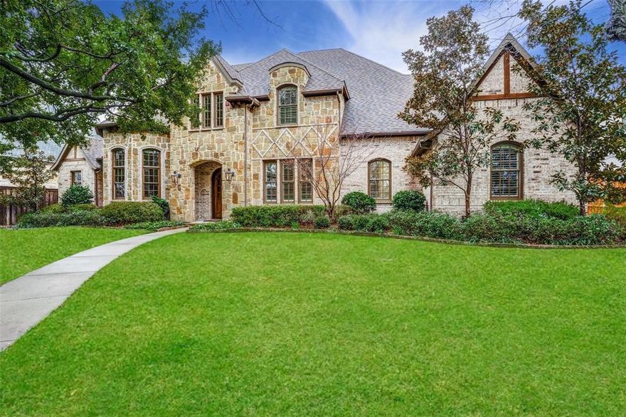 This magnificent 5832 sq. ft. home, built in 2005, boasts an open floor plan with the primary downstairs along with a split guest room.  3 bedrooms upstairs w-ensuite baths The house features top-notch construction, ensuring both comfort & durability. The living spaces are open & airy, with large windows & high ceilings, making the most of the natural light. This home is great for entertaining family & friends both inside & out. The low maintenance backyard oasis is turf with a gated pool & spa.  The water features give you a spectacular view while sitting around the firepit.  Whether you are entertaining guests white watching a movie in the media room or simply enjoying the outdoors, this home will surely be a source of joy & relaxation.  3 garages provides ample storage & parking space. Overall, this home is the perfect combination of luxury & practicality, providing you with the best of both worlds. Extensive renovations just completed by seller - please see transaction desk.