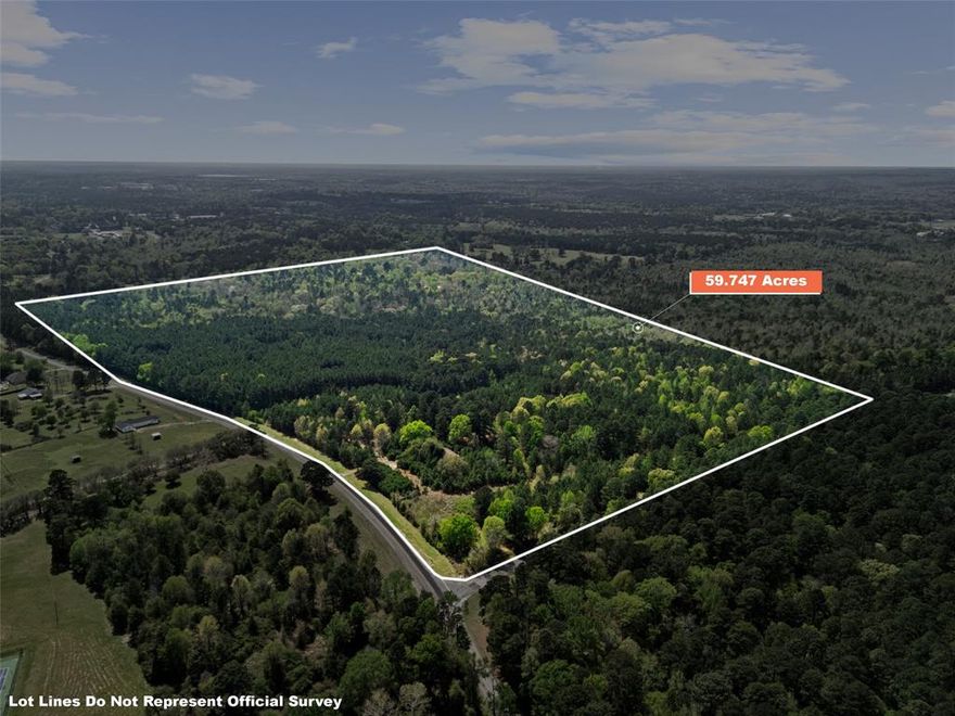Rare Opportunity in North Longview! Property fronts both FM 2751 & Brown Rd. This exceptional 59.747 acre tract inNorth Longview presents a rare opportunity to own a large, versatile piece of East Texas land in a highly desirable location. Mostly wooded, the property offers a beautiful natural setting with privacy and seclusion, while also featuring valuable frontageon two highways—providing excellent accessibility and visibility. With a balanced mix of timber and open space, the land iswell-suited for a variety of uses. Whether you envision a private hunting retreat, a peaceful country estate, or a future residential development, this property offers the flexibility to bring your vision to life. Conveniently located just minutes from town, you can enjoy the quiet of the countryside without sacrificing access to shopping, dining, and everyday amenities. The combination of location, size, and potential makes this a standout investment opportunity in North Longview. Properties of this caliber are increasingly hard to find—don’t miss your chance to make it yours