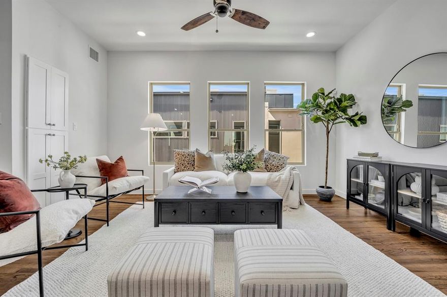 Prime walkable location just steps from Lower Greenville’s vibrant shops and restaurants! This fully gated home features a private gated yard, open floor plan, and high-quality finishes throughout. Offering two bedrooms with vaulted ceilings, designer tile, and stylish fixtures, along with hardwood flooring throughout. A perfect blend of style, comfort, and convenience.