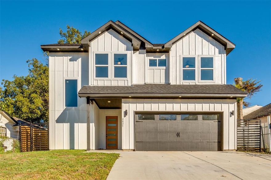 This brand-new 2025 build isn’t just a house—it’s a home that makes everyday living feel a little more elevated. Sunlight pours through large windows, bouncing off luxury vinyl plank and tile floors that flow seamlessly from room to room. The open layout invites connection, whether you’re cooking, entertaining, or just hanging out.

The primary suite is a quiet retreat with a spa-inspired bath and a spacious walk-in closet, while the upstairs ensuite gives guests—or yourself—space to breathe, work, or relax in privacy. Every corner feels intentional, modern, and move-in ready, with finishes that balance style and durability.

Step outside, and the neighborhood delivers convenience without compromise: shops, restaurants, and entertainment are just minutes away, along with top Dallas schools. It’s the perfect blend of calm retreat and vibrant city access.