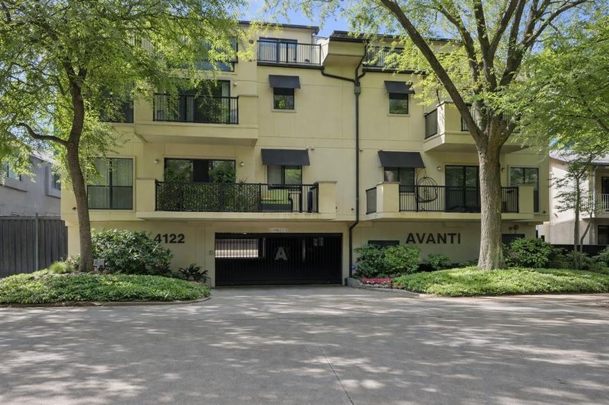 Experience the perfect balance of modern style and urban living in this beautifully renovated Oak Lawn condo, tucked within a quiet, established community. This thoughtfully designed two-story floorplan offers ideal separation with primary bedrooms on each level, perfect for shared living while still maintaining privacy.

The open concept living space is filled with natural light and features updated LVP flooring, creating a warm yet contemporary feel. The fully renovated kitchen showcases granite countertops, updated cabinetry, stainless steel appliances, and modern light fixtures, seamlessly connecting to the inviting living area and cozy fireplace. Work from home in the private office nook off the living room separated by french doors. 

Open the plantation shutters to take in peaceful views of the surrounding mature oak trees, or step outside onto the balcony to enjoy a blend of greenery and city energy below. 

Each spacious primary suite provides comfort and flexibility, both with their own spa-like ensuite baths. The upstairs primary even features its own private balcony. This layout is ideal for guests, roommates, or a home office setup. Additional highlights include in-unit laundry, ample storage, and two covered parking spots in the gated garage. 

Ideally located on the edge of Highland Park near Uptown, the Katy Trail, Downtown, and Love Field—and just minutes from Equinox, Merit Coffee, Drip Coffee, and multiple grocery options—this home delivers the best of convenience and lifestyle in one of Dallas’ most vibrant neighborhoods.