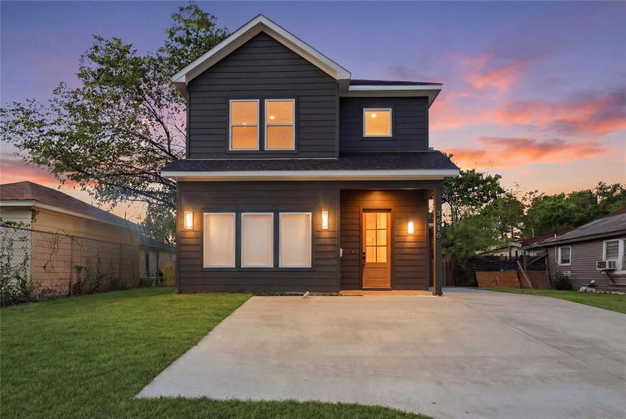 This stunning new home offers three bedrooms, two full baths, and a handy half bath. Step into the open-concept main floor, where natural light floods the space, highlighting the sleek modern finishes with built-ins and an overabundance of impeccable taste. The living room invites you to unwind in comfort, while the kitchen, equipped with an island, tile backsplash, drink fridge, and quartz counters, is ideal for entertaining guests. All bedrooms are located on the second floor. Laminate flooring throughout. Continue out back to the private backyard, perfect for pets and activities. This is a property you won’t want to miss—schedule your showing today! Schedule a tour today!...