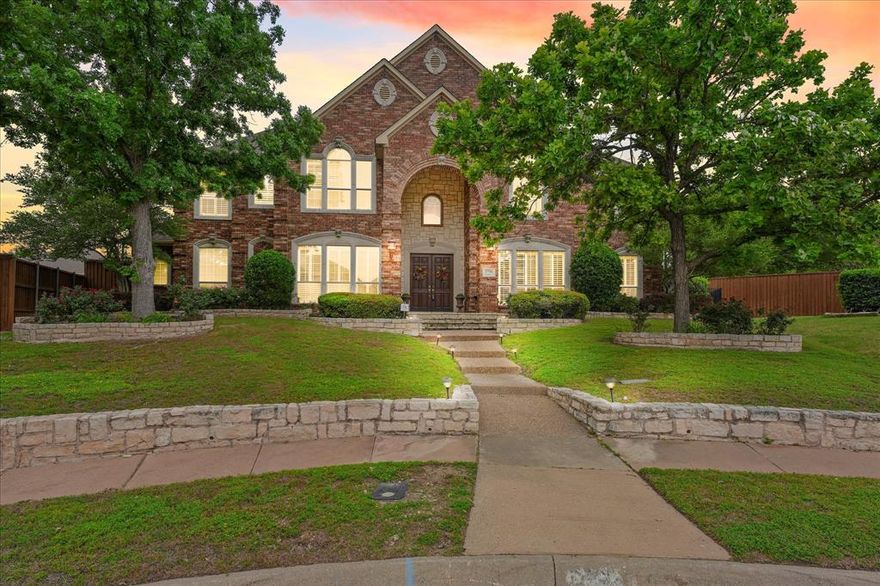 **OPEN HOUSE SATURDAY APRIL 25 1-3PM **  This truly custom executive home is the total package, blending luxury, comfort, and exceptional craftsmanship at every turn. From the extensive custom woodwork, designer lighting, rich stone accents, and hand-scraped hardwoods to the gracious oversized bedrooms and versatile living areas, every detail was designed to impress. In addition to 4 dedicated bedrooms, the home features 2 spacious flex rooms—one on the main level and one upstairs—ideal for home offices, guest rooms, workout space, or additional bedrooms. A beautifully finished upstairs storage room adds even more function and flexibility, offering rare extra space that is both practical and polished.

The primary suite is a private retreat with a spa-like feel, featuring a walk-through 3-head shower, dedicated cardio room, and French doors leading to a backyard oasis complete with a saltwater pool and spa. With a first-floor media room, two covered patios, and an oversized 3-car garage, this home was made for entertaining as much as it was made for living well. All of this in an unbeatable Richardson location near PGBT and 75, just moments from the park, and zoned to sought-after Plano ISD.