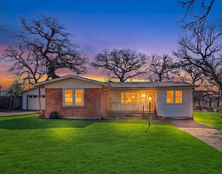 This property qualifies for down payment assistance, do you? 

Full of charm and opportunity, this 3-bedroom, 2-bath home located in the heart of Hurst features original hardwood flooring, great natural light, and a warm, inviting layout. A rare highlight is the oversized detached 2-car garage, offering ample space for a workshop, storage, hobbies, or projects—a standout feature you don’t often find. Enjoy a spacious backyard with room to entertain, relax, or customize to your vision. Conveniently located near shopping, dining, parks, and major highways, this home blends timeless character with everyday functionality. A fantastic opportunity—don’t miss it!