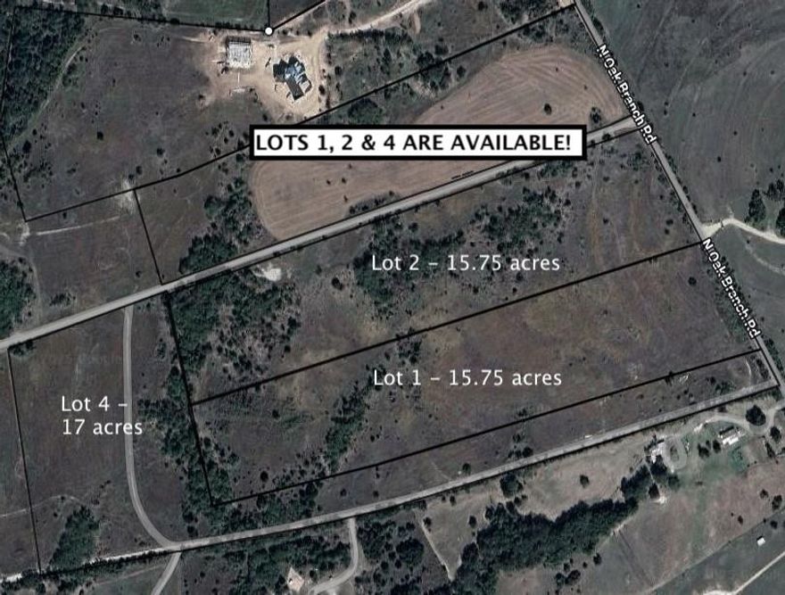 Possibilities are endless with this beautiful property in Ellis County! Outside the city limits where you can still hear the quiet and see the stars!  LOT 4 is a beautiful place to build your dream home with lots of mature trees offering privacy!  Approximately 150 feet of road frontage on N Oak Branch Rd.  Located in the Maypearl ISD. Close to the cities of Maypearl, Midlothian and Waxahachie, all of which provide a hometown feel as well as offering great shopping, restaurants and two major hospitals.  Dallas, Ft Worth and DFW Airport are all less than an hour's drive. Showings by appointment.
Property is currently ag exempt.  Deed restrictions include 2200 SF minimum and no manufactured or mobile homes. Seller will provide a survey.
