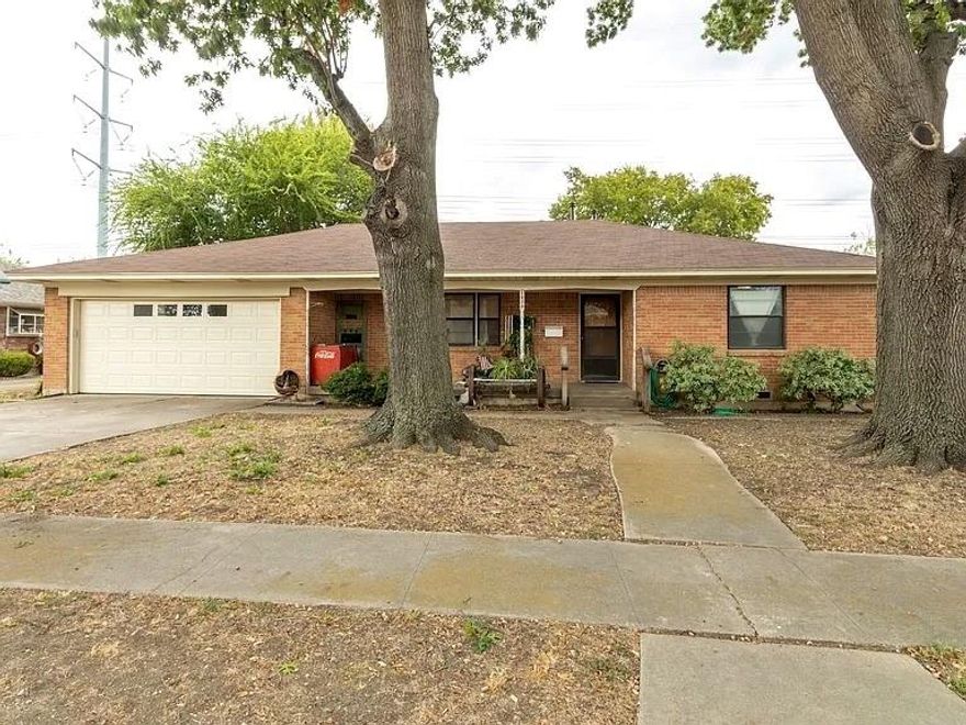 This charming home offers an unbeatable location with quick access to Highway 75 and a variety of restaurants and shopping within walking distance. Just minutes from historic Downtown McKinney Square, you’ll enjoy both convenience and community in this established neighborhood known for its mature trees and inviting atmosphere. Inside, the home features 3 spacious bedrooms and 2.5 bathrooms, highlighted by original hardwood floors that add warmth and character. The fully updated kitchen is perfect for everyday living and entertaining. Renovated primary bathroom. Major system updates include a 2018 HVAC replacement (inside and out), a 2013 water heater, and an upgraded electrical panel with approximately 60% new wiring throughout the home. In 2018, the interior received a complete refresh with updated wall texture and paint.  With two large living areas (one has a wet bar), there’s plenty of space to relax or host guests. Step outside to a fully fenced backyard, ideal for pets, play, or outdoor gatherings.