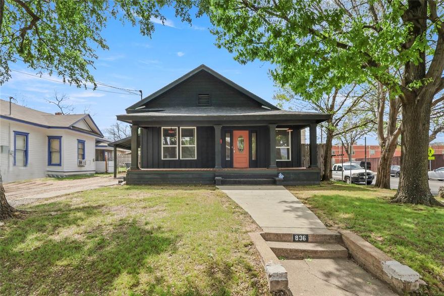 Positioned on a spacious corner lot just moments from the heart of Bishop Arts District, this beautifully remodeled craftsman offers the perfect blend of charm, functionality, and location in one of Dallas’ most sought-after neighborhoods.

Spanning approximately 2,290 square feet, the home features 4 bedrooms and 3 bathrooms, with a layout designed for both comfortable daily living and effortless entertaining. An expansion of over 600 square feet in 2020 created a bright, open-concept living and dining space, seamlessly connecting to a modern kitchen outfitted with quartz countertops, a farmhouse sink, and a mix of black and stainless steel appliances.
The primary suite is a true retreat, complete with bay windows, a custom walk-in closet, and a contemporary wet room. Hardwood floors run through the original portions of the home, adding warmth and character, while thoughtful updates—including upgraded HVAC, added insulation, and an updated electrical panel—provide peace of mind.
Additional features include a functional Bonus Room where Laundry meets lounging or whatever your mind can imagine!  You'll also find generous storage with custom Elfa closet systems, and a long driveway with attached carport—all enhancing everyday convenience.

Location is where this home truly shines—just blocks from Bishop Arts, TYPO, and Halperin Park, with easy access to Downtown Dallas and the Dallas Zoo. Enjoy walkable access to coffee shops, restaurants, shopping, and live music, all while tucked into an established neighborhood setting.
Whether you're looking for a place to call home or a strong investment opportunity in a high-demand area, this property delivers on every level—space, style, and an unbeatable location.