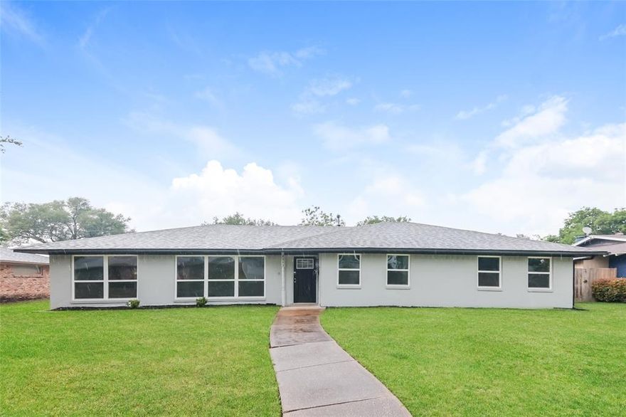 Welcome to 3343 Norcross Ln in Dallas! This 3-bedroom, 2-bathroom home offers a bright and functional layout with a cozy sitting room featuring a brick fireplace. The eat-in kitchen is perfect for casual dining and filled with natural light. The primary suite includes a double vanity and plenty of space to unwind. Step outside to your own private pool—ideal for relaxing or entertaining. With a thoughtful floor plan and inviting outdoor space, this home is ready for your personal touch. Conveniently located near shopping, dining, and major roadways.