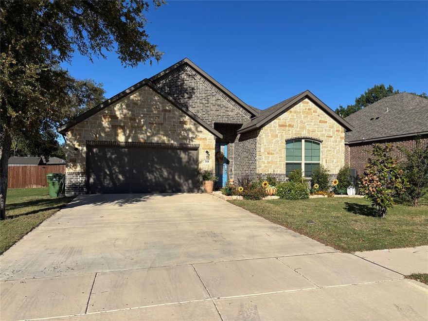 RARE FIND!!   Available for move-in on December 5th
Welcome to a pristine, new-construction-style home built in 2023 located in the growing community of Krum, Texas. With approximately 1,872 square feet of living space on a large lot, this single-story residence offers comfort, style, and functionality. One owner occupied home.  Located on a quiet Cul-De-Sac!  This home is impeccably maintained and well cared for. There is an extra space that can be used for storage, an OFFICE or additional large pantry. 

• 3 spacious bedrooms and 2 full bathrooms, ideal for a small family, professionals sharing, or anyone needing a quiet work-from-home setup.
• Open and modern floor plan with a bright living area that flows into the kitchen and dining space, perfect for entertaining or everyday living.
• Dedicated office or flex space thoughtfully designed apart from the main living area for focus and privacy.
• Kitchen features contemporary finishes, stainless steel appliances, and plenty of counter space for cooking, baking, or casual meals.
• Large master suite with dual sinks and a walk-in closet, offering a private retreat.
• Attached two-car garage for parking and storage, plus driveway space.
• Manageable backyard with room for gardening, play, or relaxation, located on a quiet cul-de-sac in a desirable neighborhood.
  Storage shed in the backyard

Location and Community Highlights
• Situated in Krum, Texas, a friendly and growing city in Denton County with easy access to Denton and the DFW metro area.
• Convenient access to major highways, shopping, and schools.
• Local schools include Dyer Elementary and Krum Middle School.
• Newer subdivision with well-maintained streets and landscaping.

Ideal For
• Professionals seeking a quiet home with a dedicated office.
• Families who appreciate single-level living and open space.
• Renters looking for a move-in-ready home with modern amenities in a newer community.