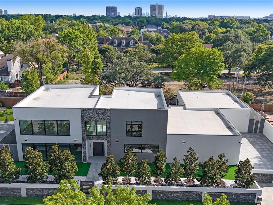 Brand-new modern luxury in Preston Hollow, designed for effortless living and entertaining.

Soaring 12-foot ceilings and refined finishes define this residence, with elegant marble and premium hardwood floors throughout. The open kitchen and pantry feature Thermador appliances, dual dishwashers, ovens, and freezers, paired with sleek European cabinetry across all living spaces.

The private backyard is built for year-round enjoyment, featuring a custom pool and spa with granite decking, outdoor shower and restroom, and a fully equipped outdoor kitchen with Sub-Zero and Wolf appliances. A tall aluminum and composite fence provides exceptional privacy.

Additional highlights include a dramatic 6’x8’ ceramic pivot entry door, frameless interior doors with European magnetic hardware, energy-efficient lighting with touch controls, aluminum reflective windows and doors, and a granite-paved driveway. The 3-car garage offers aluminum-glass doors, metallic epoxy flooring, and an EV charger.

Never lived in. Turnkey. Easy to show.