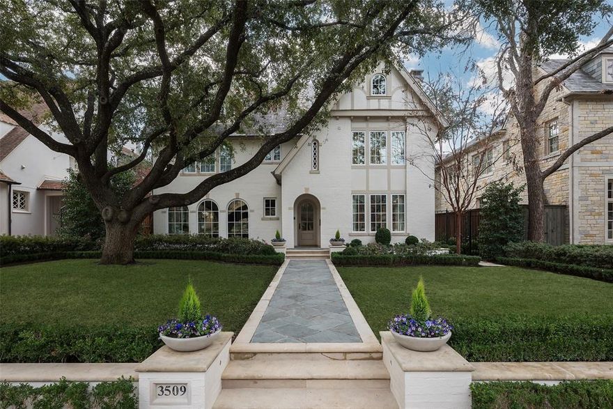 Introducing 3509 Princeton Avenue, showcasing timeless elegance and refined sophistication. This remodeled home offers 4 bedrooms and 4.1 bathrooms within its expansive 5,585 square feet. Every detail has been meticulously attended to, with a complete renovation that took the property to the studs in 2023; including new wiring, plumbing, HVAC two dehumidifiers leveling and steel beams. First floor greets you with spacious formals, a charming sunroom with walls of windows, and gorgeous light-filled kitchen overlooking den with white oak millwork and plaster fireplace. Second floor with en-suite bedroom and primary suite with expansive bathroom and custom closet. Third floor features bedroom or game room. 4th bedroom with full bath over 2-car garage can be playroom or home office. Walking distance to Knox Henderson and Armstrong Elementary.