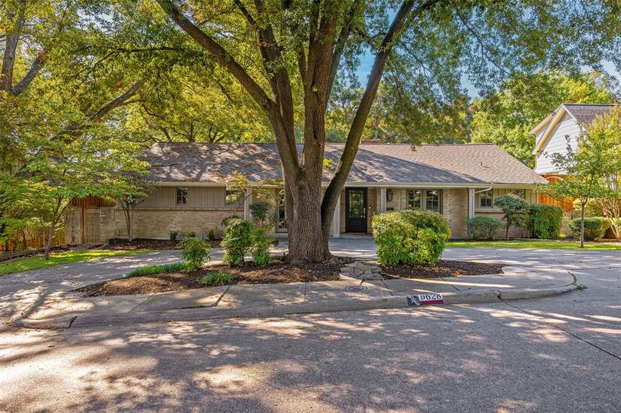 In the coveted ABC Streets, a love letter to classic Lake Highlands charm. Set on a tree-lined street and redesigned in 2025, this 3215 sq ft ranch has been beautifully reimagined with a floor plan that cannot be beat. The foyer introduces a breathtaking, massive living room anchored by a dramatic floor-to-ceiling fireplace—flowing seamlessly into a formal dining space, open-concept kitchen, and two additional living spaces. Arched transitions, statement chandeliers, natural light, and a refined ceiling treatment create effortless sophistication throughout.

The kitchen stands as the heart of the home. A large island with seating up to 4, a gas range, 2 ovens, a wine fridge, and an extended butler’s pantry offer exceptional storage and style. An adjoining dry bar and breakfast nook blend everyday function with a sense of celebration. The WOW factor: The primary suite is like a boutique retreat with its own quaint sitting area by a fireplace and a private covered patio—perfect for quiet mornings or evening reflection. TWO HUGE walk-in closets and a massive, spa-worthy bathroom with garden tub, frameless shower, and separate vanities complete this tranquil haven. Three additional bedrooms, two full baths and a half bath offer generous comfort for family or guests. Use one isolated bedroom for an office, play space, or guest room. French doors lead to an inviting backyard with covered and open patios, new decking, and lush green space shaded by a majestic tree and privacy fence. Just moments from White Rock Lake, eating, shopping, and highly rated Richardson schools, homes like this in White Rock don’t stay on the market for long - step inside today!