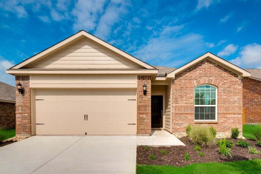 Beautiful 1 story home  2017 built in Northpointe Crossing community with 3 beds, 2.0 Baths, Study, Family room and attached 2 car garage. Large kitchen has granite countertop open floor plan to family room. Master bedroom suite and two secondary bedrooms with bath between are split from the master for privacy. This beautifully planned community features a children's playground, picnic area, plus, you'll enjoy the paved and lighted walking trails throughout the community. The home is zoned for great Anna ISD.  Close to Highway I-75 and Hwy 5. Close to Anna Middle and High schools. LGI Homes includes lot of upgrades , energy efficient appliances and it comes with Fridge.