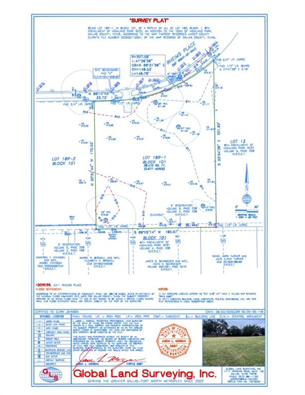 Highland Park - Land