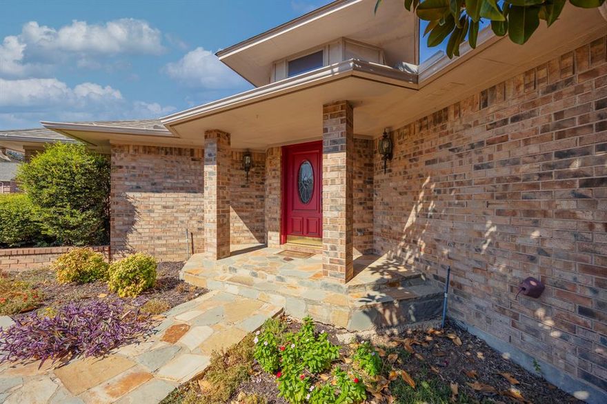 Experience country living at its finest without sacrificing urban comforts in this expansive North Fort Worth home perfectly situated near beautiful Eagle Mountain Lake. Designed to capture sweeping views and seamless indoor and outdoor living, this residence offers a rare combination of space, craftsmanship, and function. Inside, you'll find two spacious living areas, one on each level, along with a thoughtfully designed walk out basement that fills the home with natural light on every level. Both floors open onto two full length decks that span the entire back of the home, providing panoramic views and the perfect setting for morning coffee or sunset gatherings. Car enthusiasts and hobbyists alike will appreciate the three car garage plus an additional golf cart with workshop, offering plenty of room for storage, tools, lake and trail gear. While the property has limited yard space, the surrounding views and tranquil atmosphere more than make up for it. The 260 acre Marion Sansom Park with its 11 miles of of hiking and bike trails is just a few miles away with an abundance of shopping, dining and entertainment options. Whether as a full time resident or a weekend getaway, this one of a kind home is a true retreat just a short drive from the water's edge and Fort Worth attractions. Home is located in Saginaw Eagle Mountain ISD, however buyer and buyer's agent to verify schools along with square footage. Assumable VA loan available.