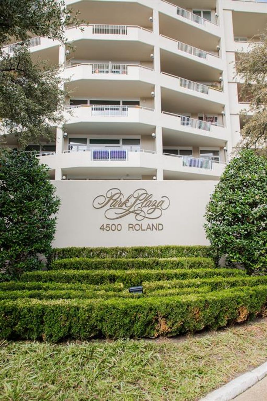 Welcome to refined living in the heart of Highland Park at Park Plaza Condominiums. Perfectly positioned in one of Dallas’ most coveted neighborhoods, this sophisticated home offers an exceptional blend of comfort, privacy, and convenience. Unit #304 features a spacious and functional floor plan filled with natural light, generous living areas, and comfortable private spaces ideal for both everyday living and entertaining. Large windows create a bright, inviting atmosphere while the thoughtful layout provides a seamless flow between living, dining, and kitchen areas. Park Plaza offers a secure, well-maintained community environment with a classic architectural presence that complements the charm of Highland Park. Whether seeking a primary residence or a lock-and-leave lifestyle near Dallas’ most iconic destinations, this elegant condominium delivers a rare opportunity to enjoy elevated Park Cities living.