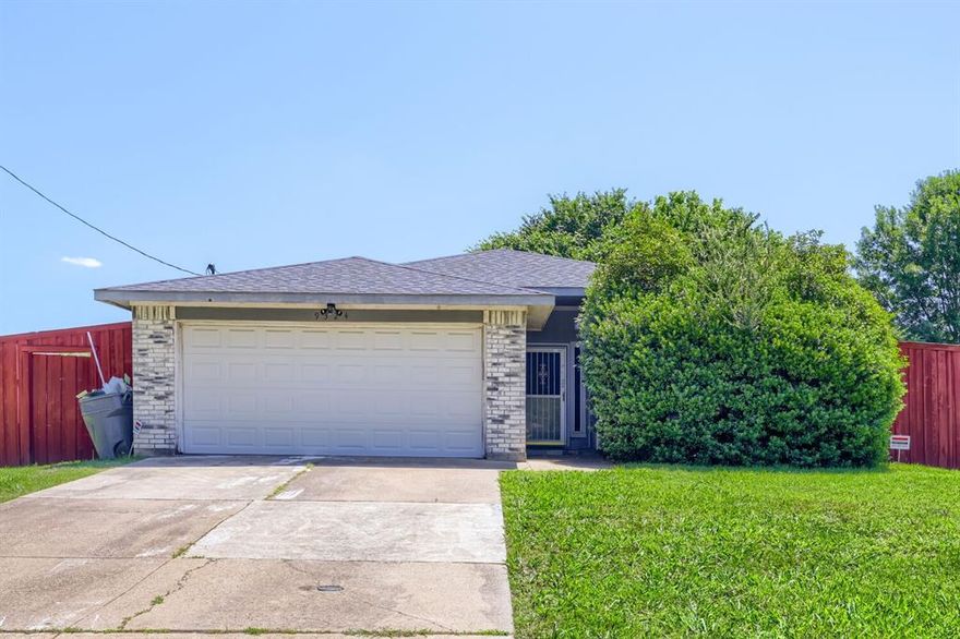 This spacious Dallas home delivers a warm and inviting layout with endless flexibility across a thoughtfully designed floor plan. A wide open sitting room and formal dining space create an impressive first impression upon entry, setting a refined and welcoming tone throughout. The living room features a cozy fireplace and sits just off the kitchen, creating a wonderful flow for hosting and entertaining. The kitchen connects seamlessly to the main living areas, making daily life and gatherings equally effortless. The primary suite is a true retreat, featuring a fully renovated ensuite bath with dual sinks, a soaking tub, and a separate shower. Secondary bedrooms are generously sized and adaptable for guests, a home office, or whatever your lifestyle demands. A second fully renovated bath adds a fresh and modern touch throughout. Out back, a fenced yard with a storage shed provides a private outdoor space with practical storage. This home is being sold AS-IS, offering a wonderful opportunity to add your own personal touches to an already solid and well-connected property.
Just minutes from downtown Dallas, White Rock Lake Park delivers scenic trails, biking paths, and beautiful lake views for an active outdoor lifestyle right in the city. Town East Mall puts shopping, dining, and entertainment in one convenient destination, and the local dining scene along Buckner Boulevard adds a variety of neighborhood favorites close to home. With its spacious layout, renovated baths, and prime Dallas location near key city destinations, this home delivers space, flexibility, and convenience in one exceptional package.