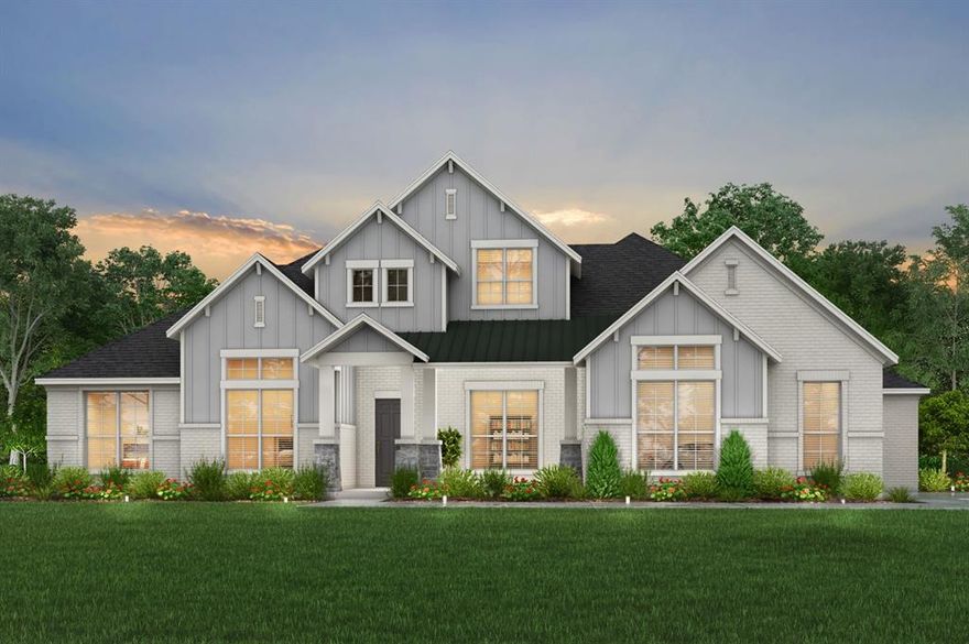 MLS#  21094474- Built by J Houston Homes - Dec 2025 completion! ~ NEW JOHN HOUSTON HOME IN BYRUM RANCH IN MAYPEARL ISD. This Beautiful home features 4 Bedrooms, 3 Baths, a Gameroom, a Study, and an oversized 3-car garage. A vaulted ceiling connects the living to the dining and kitchen. The kitchen features extended cabinets to the ceiling and a window that looks out to our oversized covered patio. The cabinets are painted with quartz counter-tops, double ovens, and a gas cooktop. This home has engineered wood floors in the main living areas. The primary suite has a vaulted ceiling as well. The primary bath features a luxury oversized walk-in shower, a free-standing bathtub, separate vanities, and beautiful custom-framed mirrors. Ready in December!