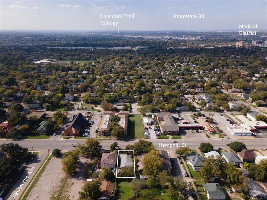 2009 Hemphill in the heart of Fort Worth. This property is zoned either commercial or for short term rentals. This is a city of Fort Worth approved short term rental. Perfect for Air bnb or VRBO rentals. Situated on Hemphill st near JPS hospital and Magnolia avenue and shopping. Also only a short distance from medical district and downtown Fort Worth.  Easy access to both interstate 35 and 30 makes it a super convenient location. Spacious interior and even a basement for storage or to make an extra room.  The house is ready for a remodel including roof, flooring and paint. With the right touches this place will be ready for stead income flow. Don’t miss this opportunity!