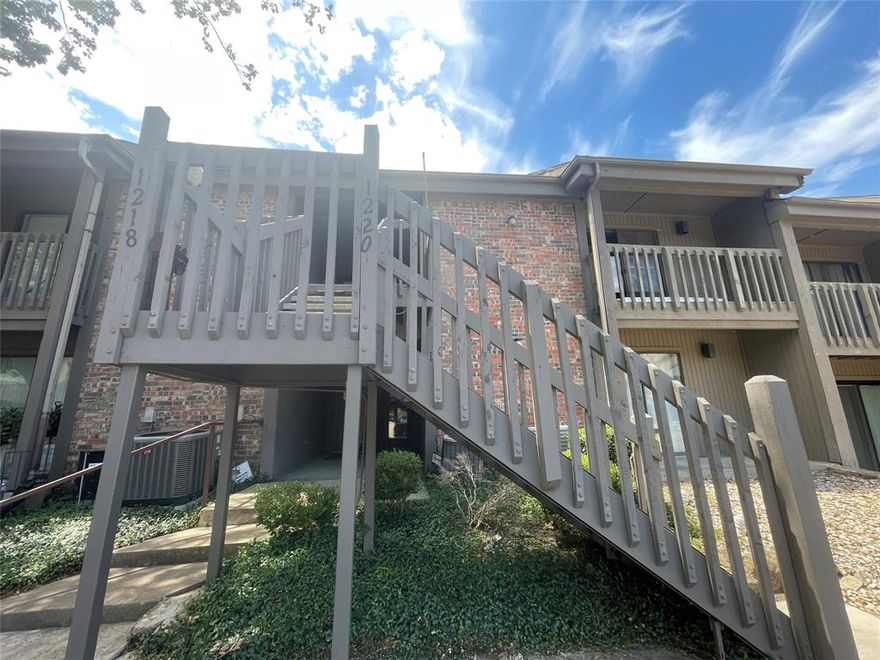 Welcome home to a spacious 2 bedroom, 2 bath condo nestled in the gated Harbor community of Signal Ridge.  Enjoy all the features close to the lake including shopping, dining, schools, and minutes from IH-30.  Recently updated flooring.  This unit is on the second floor and has a huge upstairs loft style bedroom area with a full bath and walk in closet.  Refrigerator and stackable washer-dryer included!  Two assigned parking spots right in front of the unit.  If you're looking for an affordable condo with amazing schools and great amenities, this could be the perfect place!